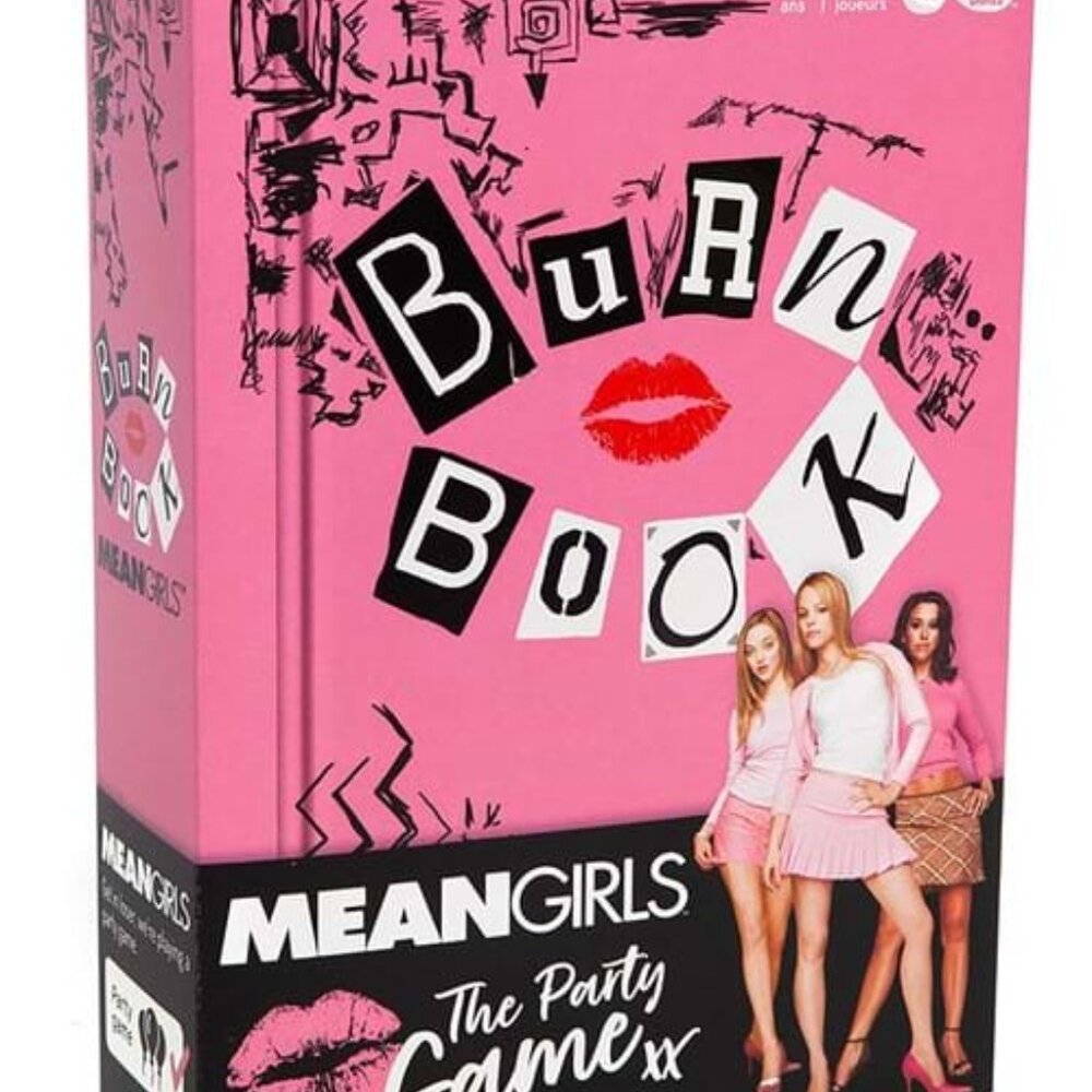 Mean Girls Burn Book Party Card Guessing Game New Sealed